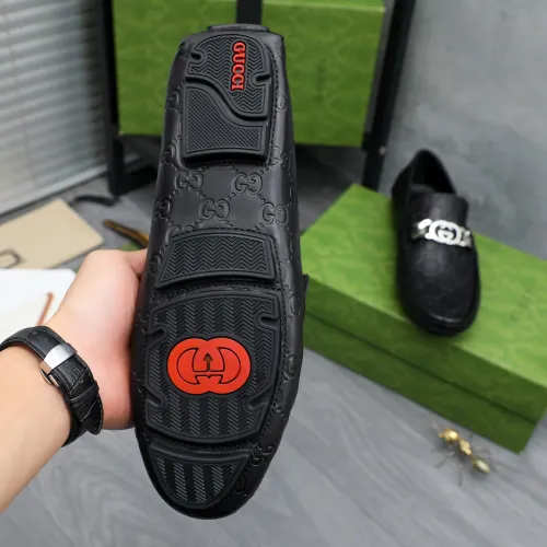Replica Gucci Oxfords Shoes For Men #1434057 $76.00 USD for Wholesale