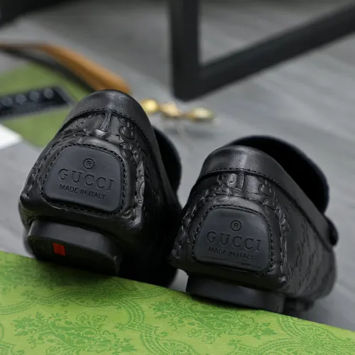 Replica Gucci Oxfords Shoes For Men #1434057 $76.00 USD for Wholesale