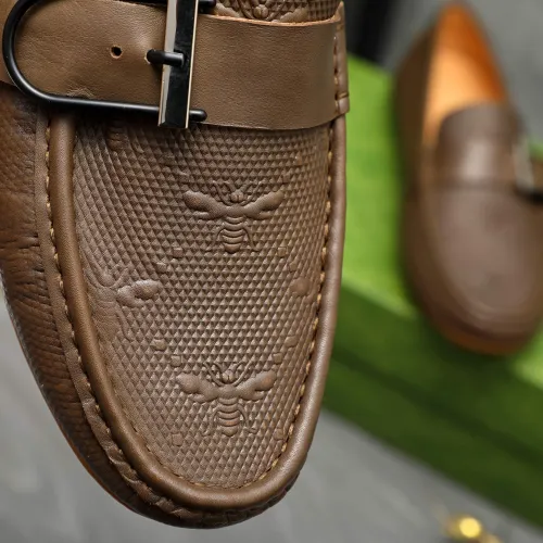 Replica Gucci Oxfords Shoes For Men #1434063 $72.00 USD for Wholesale
