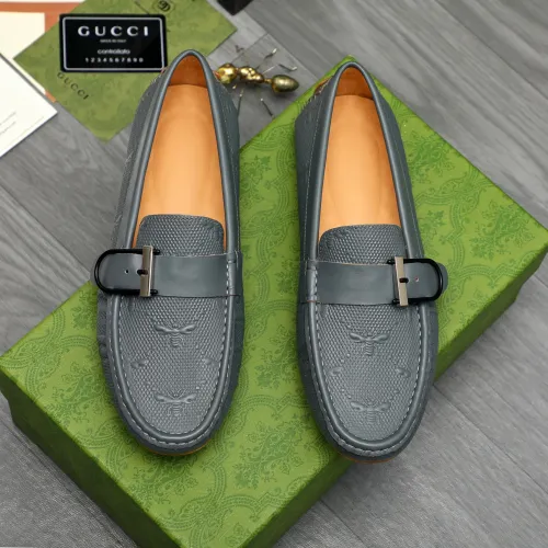 Replica Gucci Oxfords Shoes For Men #1434064 $72.00 USD for Wholesale