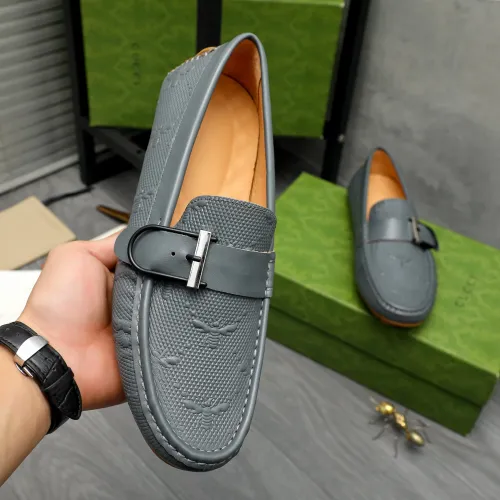 Replica Gucci Oxfords Shoes For Men #1434064 $72.00 USD for Wholesale