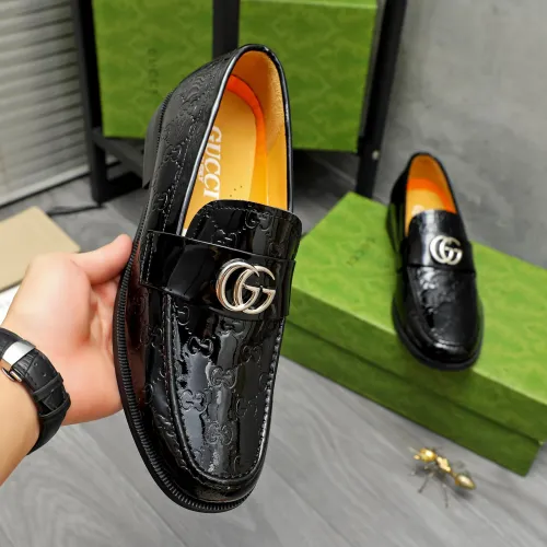 Replica Gucci Oxfords Shoes For Men #1434066 $88.00 USD for Wholesale