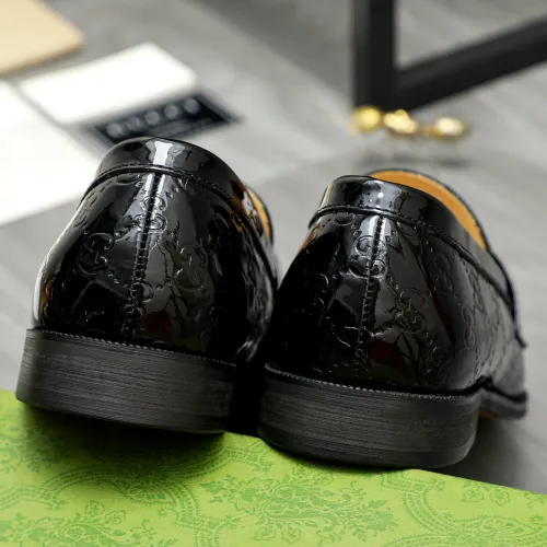 Replica Gucci Oxfords Shoes For Men #1434066 $88.00 USD for Wholesale