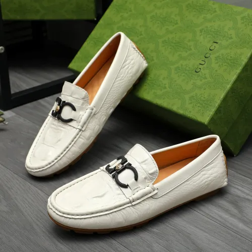 Replica Gucci Oxfords Shoes For Men #1434069 $72.00 USD for Wholesale