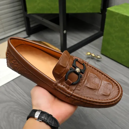 Replica Gucci Oxfords Shoes For Men #1434070 $72.00 USD for Wholesale