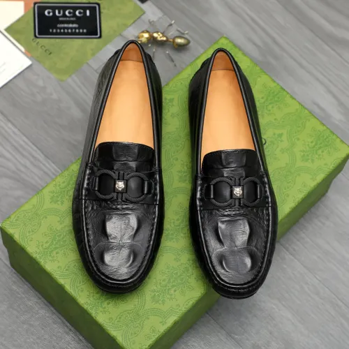 Replica Gucci Oxfords Shoes For Men #1434071 $72.00 USD for Wholesale
