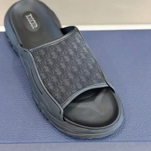 Replica Christian Dior Slippers For Men #1434094 $60.00 USD for Wholesale