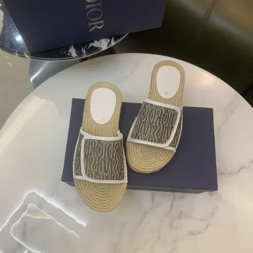 Replica Christian Dior Slippers For Men #1434095 $60.00 USD for Wholesale