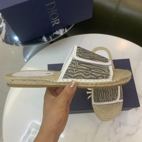 Replica Christian Dior Slippers For Men #1434095 $60.00 USD for Wholesale