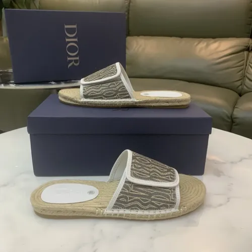 Replica Christian Dior Slippers For Men #1434095 $60.00 USD for Wholesale