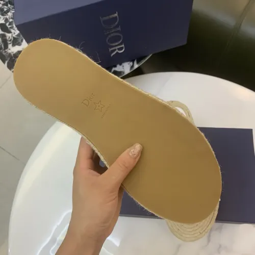 Replica Christian Dior Slippers For Men #1434097 $60.00 USD for Wholesale