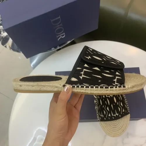 Replica Christian Dior Slippers For Men #1434098 $60.00 USD for Wholesale