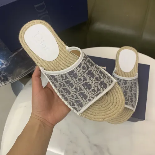 Replica Christian Dior Slippers For Men #1434099 $60.00 USD for Wholesale
