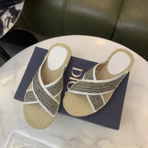 Replica Christian Dior Slippers For Men #1434103 $60.00 USD for Wholesale