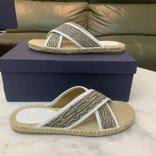 Replica Christian Dior Slippers For Men #1434103 $60.00 USD for Wholesale