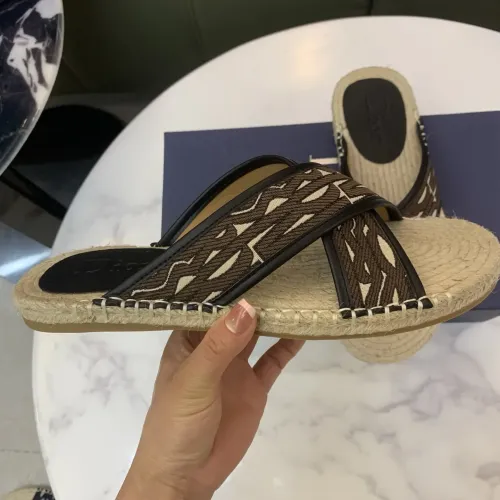 Replica Christian Dior Slippers For Men #1434105 $60.00 USD for Wholesale