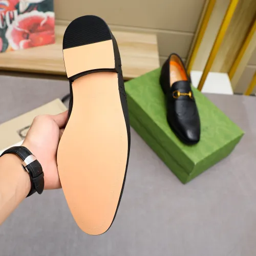 Replica Gucci Oxfords Shoes For Men #1434143 $88.00 USD for Wholesale