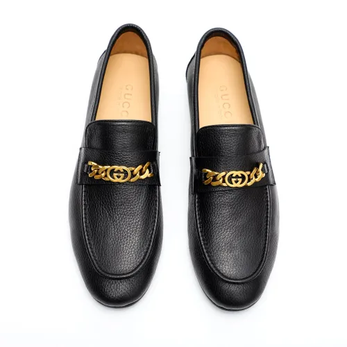 Replica Gucci Oxfords Shoes For Men #1434158 $92.00 USD for Wholesale