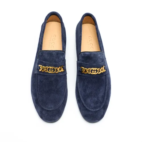 Replica Gucci Oxfords Shoes For Men #1434160 $92.00 USD for Wholesale