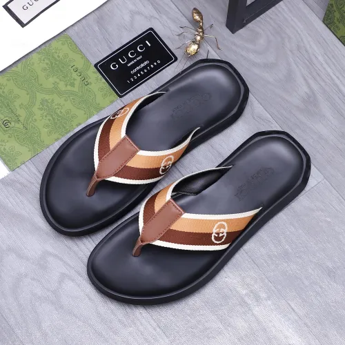 Replica Gucci Slippers For Men #1434167 $45.00 USD for Wholesale