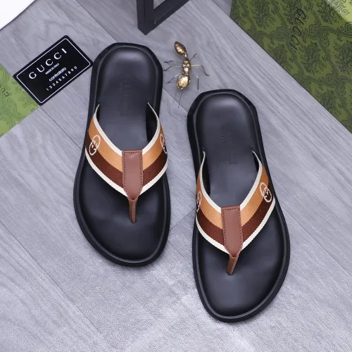 Replica Gucci Slippers For Men #1434167 $45.00 USD for Wholesale