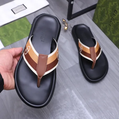 Replica Gucci Slippers For Men #1434167 $45.00 USD for Wholesale