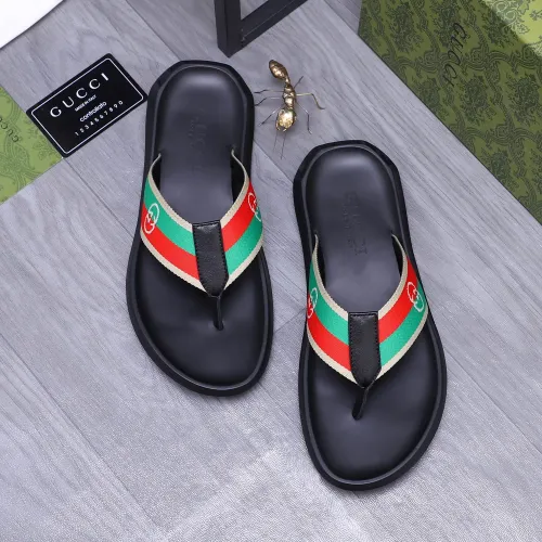Replica Gucci Slippers For Men #1434168 $45.00 USD for Wholesale