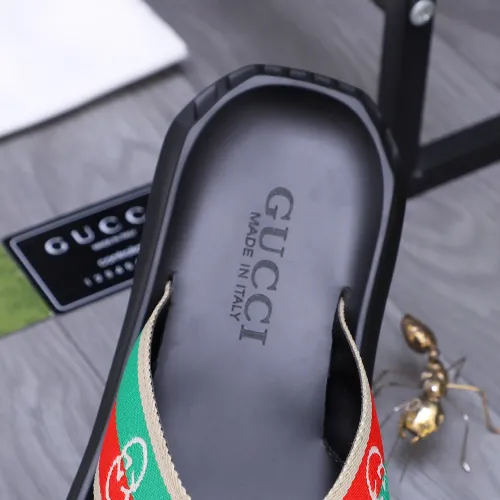 Replica Gucci Slippers For Men #1434168 $45.00 USD for Wholesale