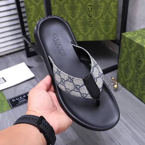 Replica Gucci Slippers For Men #1434169 $45.00 USD for Wholesale