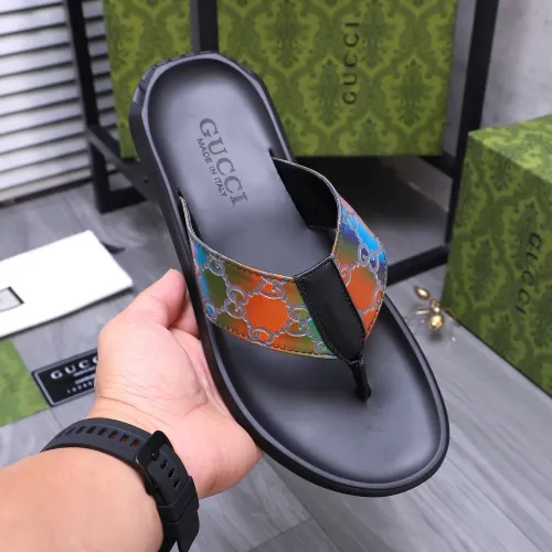 Replica Gucci Slippers For Men #1434172 $45.00 USD for Wholesale