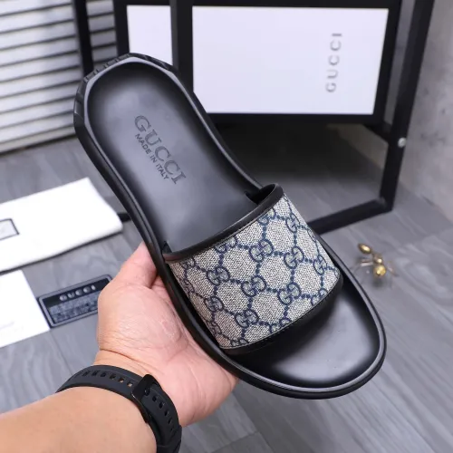 Replica Gucci Slippers For Men #1434175 $45.00 USD for Wholesale