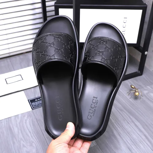 Replica Gucci Slippers For Men #1434178 $45.00 USD for Wholesale