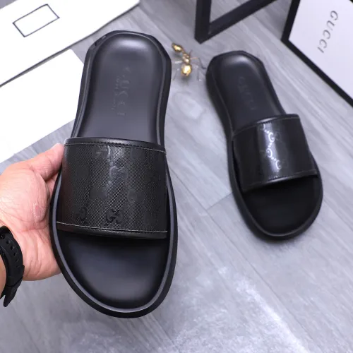 Replica Gucci Slippers For Men #1434179 $45.00 USD for Wholesale