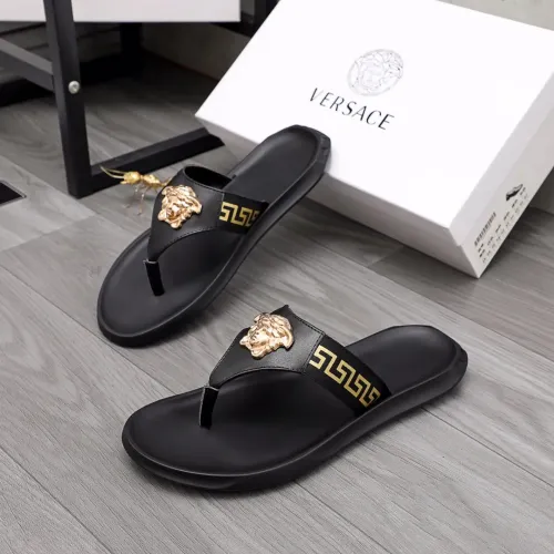 Cheap Versace Slippers For Men #1434181, $$45.00 USD On Versace Slippers