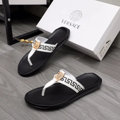 Cheap Versace Slippers For Men #1434182, $$45.00 USD On Versace Slippers