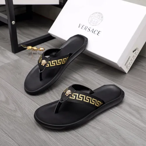 Cheap Versace Slippers For Men #1434185, $$45.00 USD On Versace Slippers