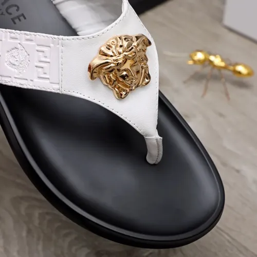 Replica Versace Slippers For Men #1434191 $45.00 USD for Wholesale