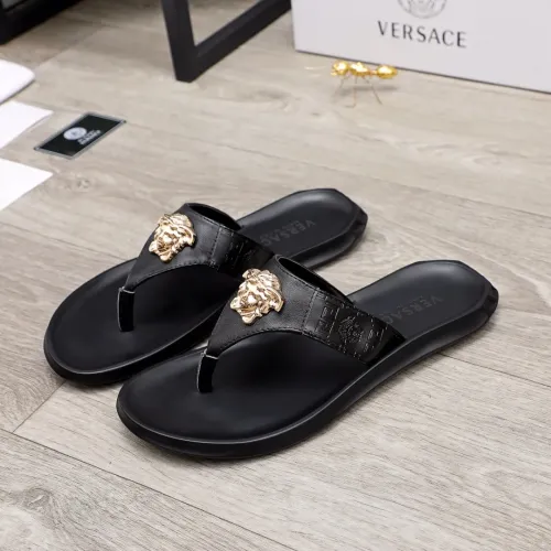 Cheap Versace Slippers For Men #1434193, $$45.00 USD On Versace Slippers