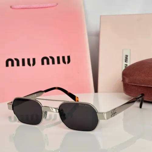 Cheap MIU MIU AAA Quality Sunglasses #1434195, $$60.00 USD On MIU MIU AAA Sunglasses