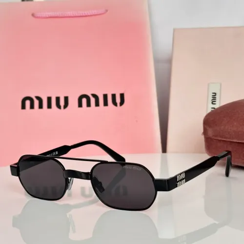 Cheap MIU MIU AAA Quality Sunglasses #1434196, $$60.00 USD On MIU MIU AAA Sunglasses