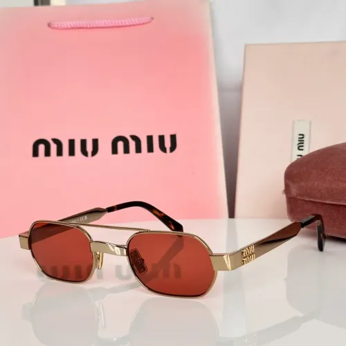 Cheap MIU MIU AAA Quality Sunglasses #1434200, $$60.00 USD On MIU MIU AAA Sunglasses