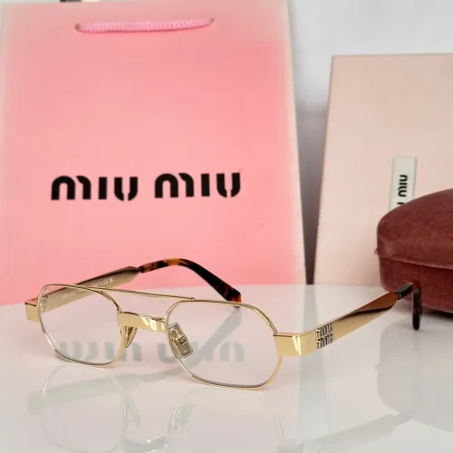 Cheap MIU MIU AAA Quality Sunglasses #1434202, $$60.00 USD On MIU MIU AAA Sunglasses