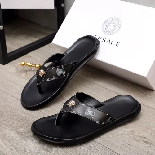 Cheap Versace Slippers For Men #1434204, $$45.00 USD On Versace Slippers