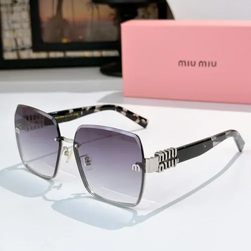 Cheap MIU MIU AAA Quality Sunglasses #1434205, $$60.00 USD On MIU MIU AAA Sunglasses
