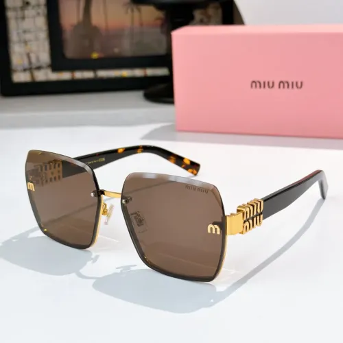 Cheap MIU MIU AAA Quality Sunglasses #1434208, $$60.00 USD On MIU MIU AAA Sunglasses