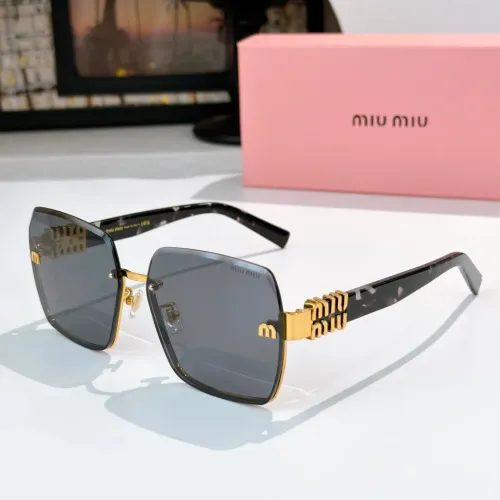 Cheap MIU MIU AAA Quality Sunglasses #1434209, $$60.00 USD On MIU MIU AAA Sunglasses