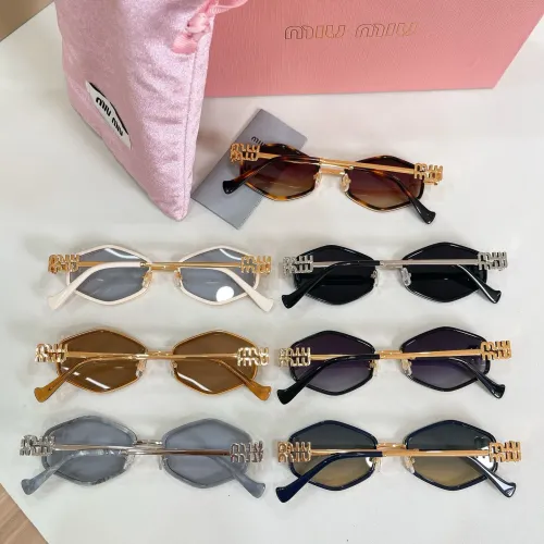 Replica MIU MIU AAA Quality Sunglasses #1434213 $68.00 USD for Wholesale