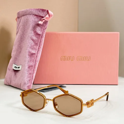 Cheap MIU MIU AAA Quality Sunglasses #1434215, $$68.00 USD On MIU MIU AAA Sunglasses
