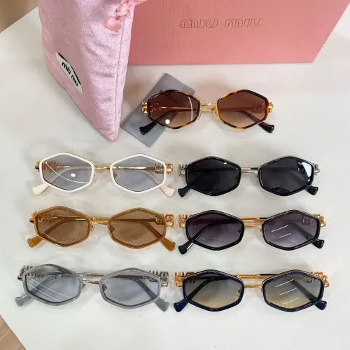 Replica MIU MIU AAA Quality Sunglasses #1434219 $68.00 USD for Wholesale