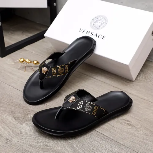 Cheap Versace Slippers For Men #1434220, $$45.00 USD On Versace Slippers